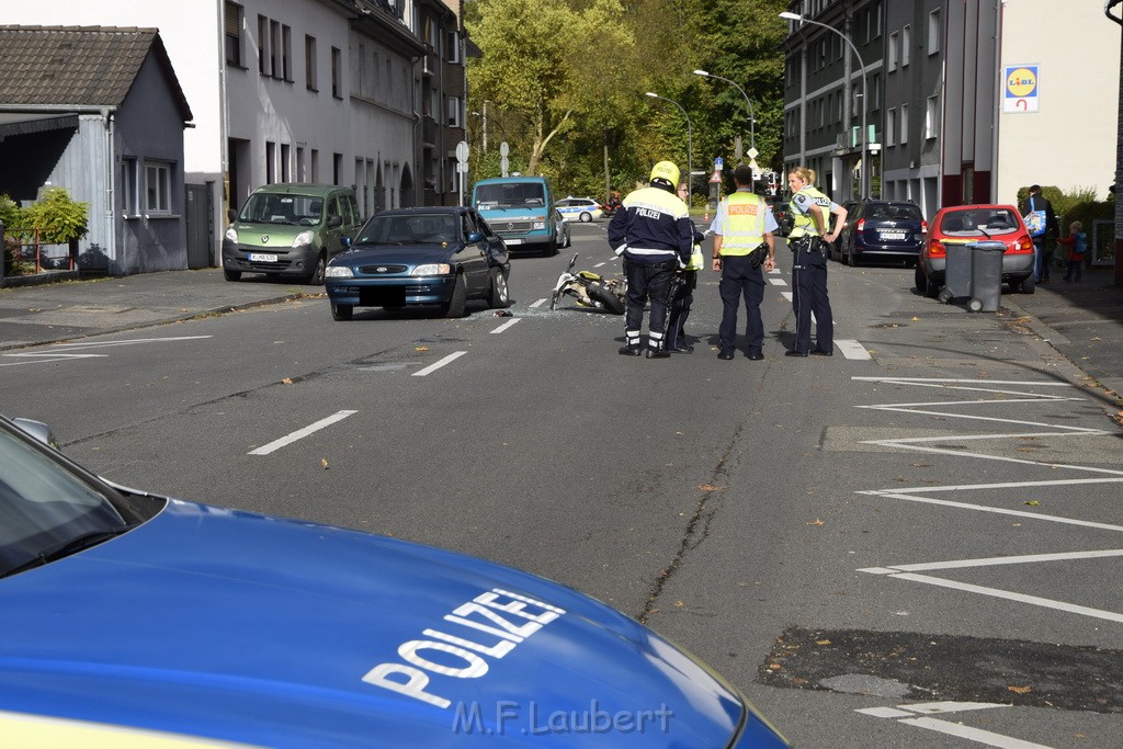 VU Krad PKW Koeln Duennwald Berlinerstr P037.JPG - Miklos Laubert